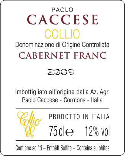 Collio Cabernet Franc