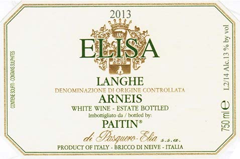Elisa Lky Langhe Arneis