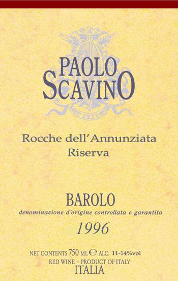 Rocche Dell Annunziata Riserva