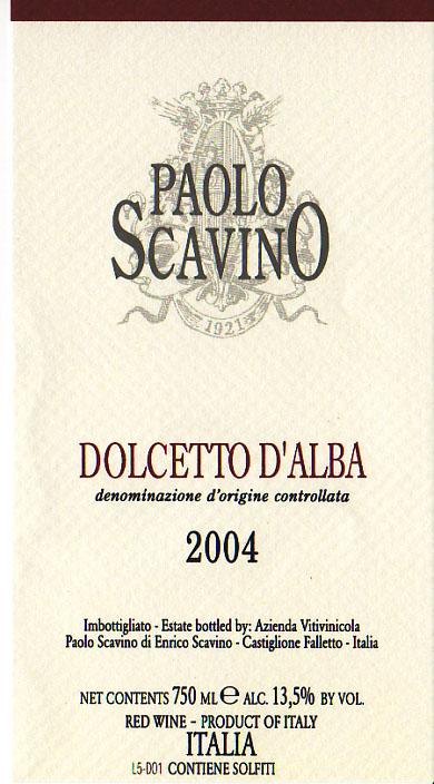 Dolcetto D'alba