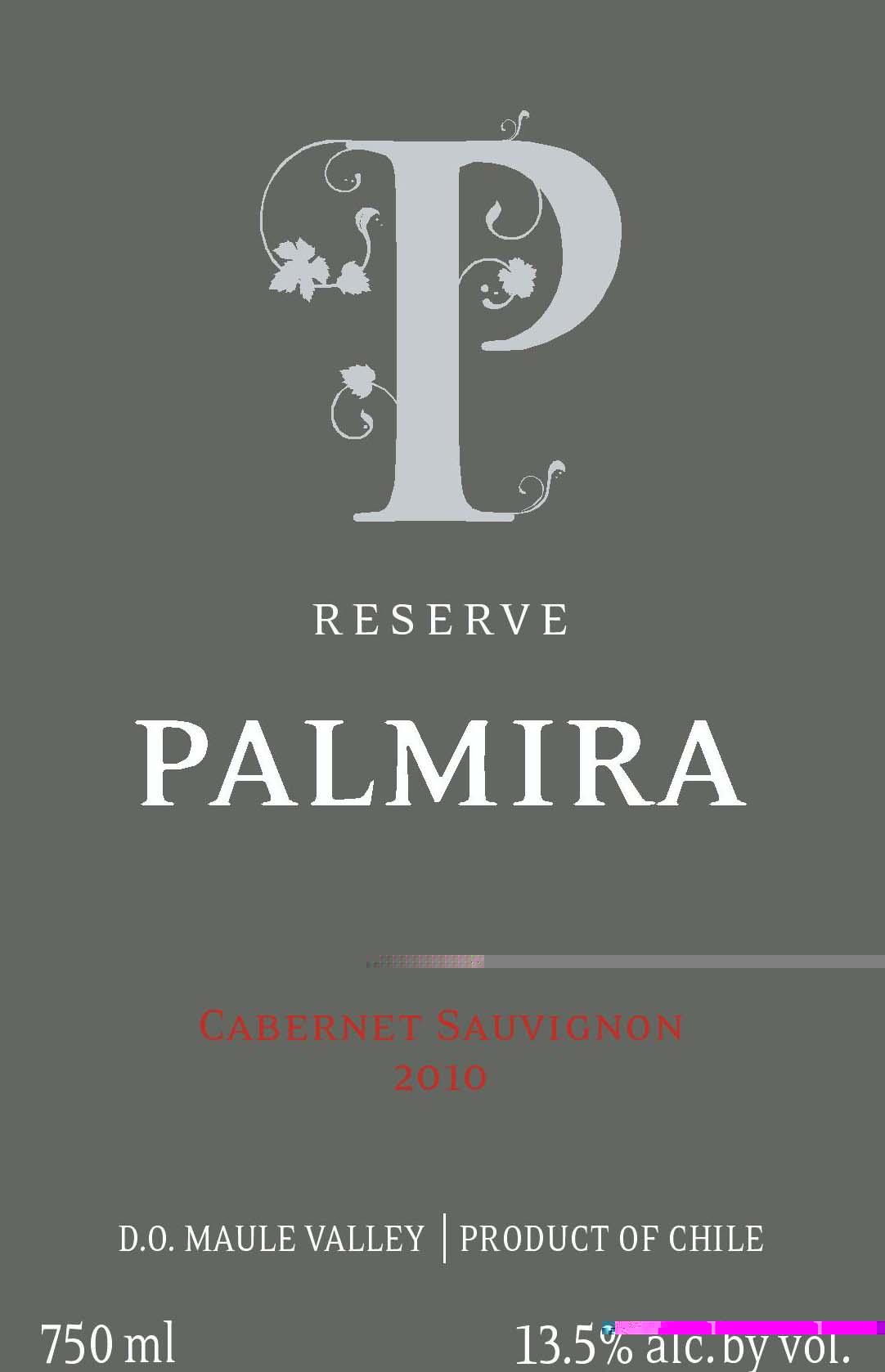 Reserve Palmira Cabernet Sauvignon