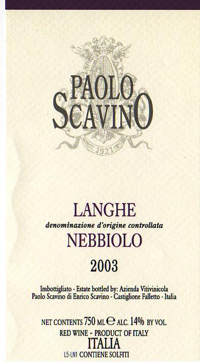 Langhe Nebbiolo