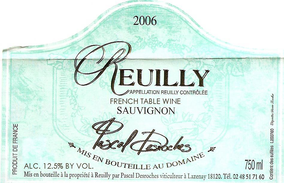 French Table Wine Sauvignon