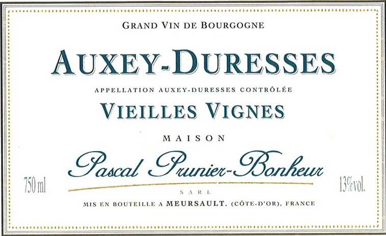 Bonheur Vieilles Vignes