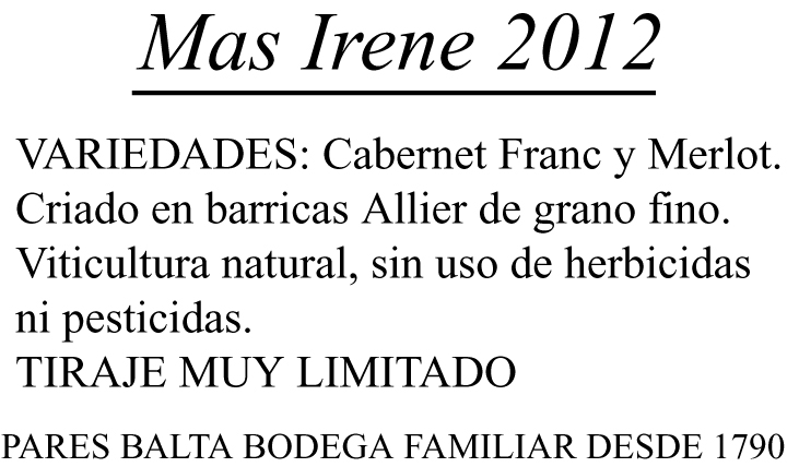 Mas Irene