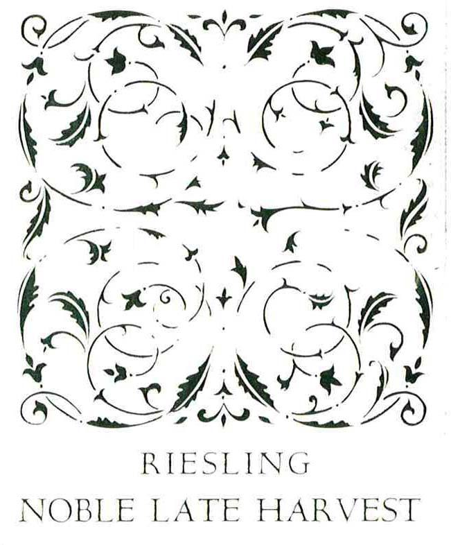 Noble Late Harvest Estate