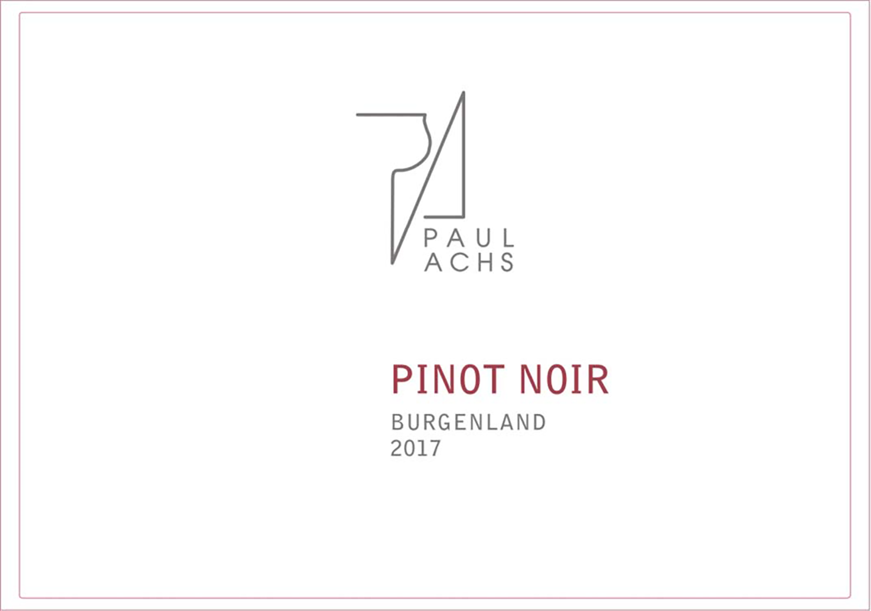 Paul Achs Pinot Noir