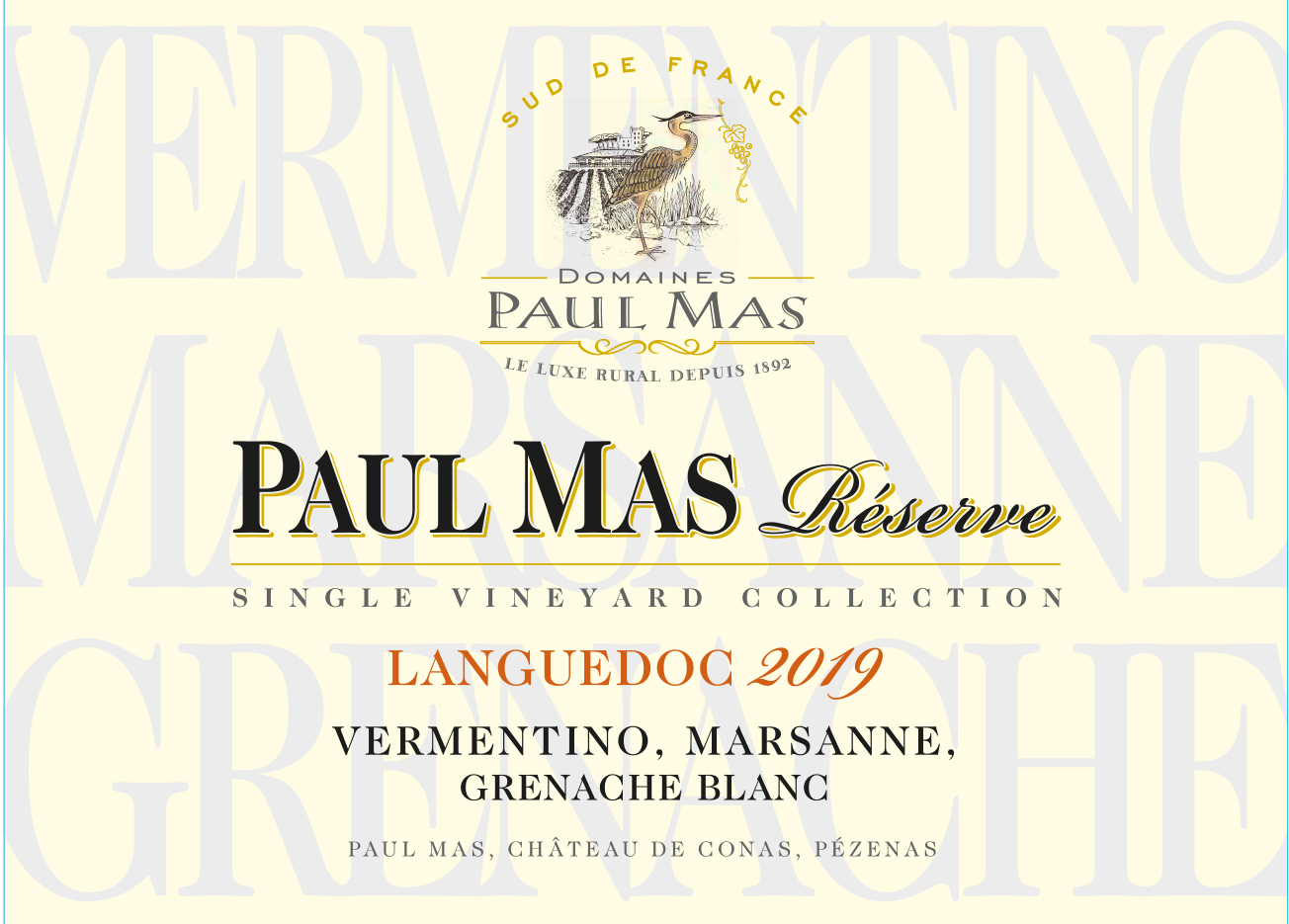 Réserve Single Vineyard Collection Languedoc Blanc