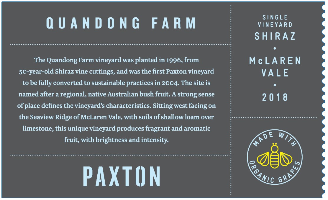 Quandong Farm Shiraz