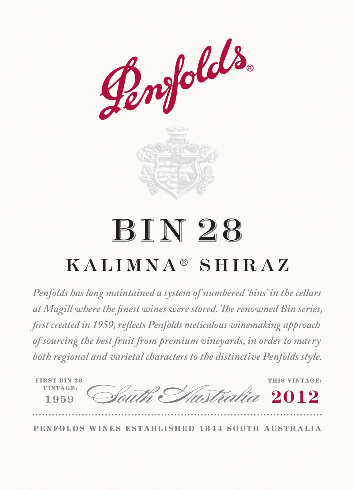 Bin 28 Kalimna