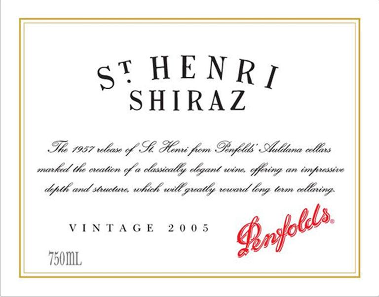 St. Henri Shiraz