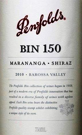 Bin 150 Marananga Shiraz