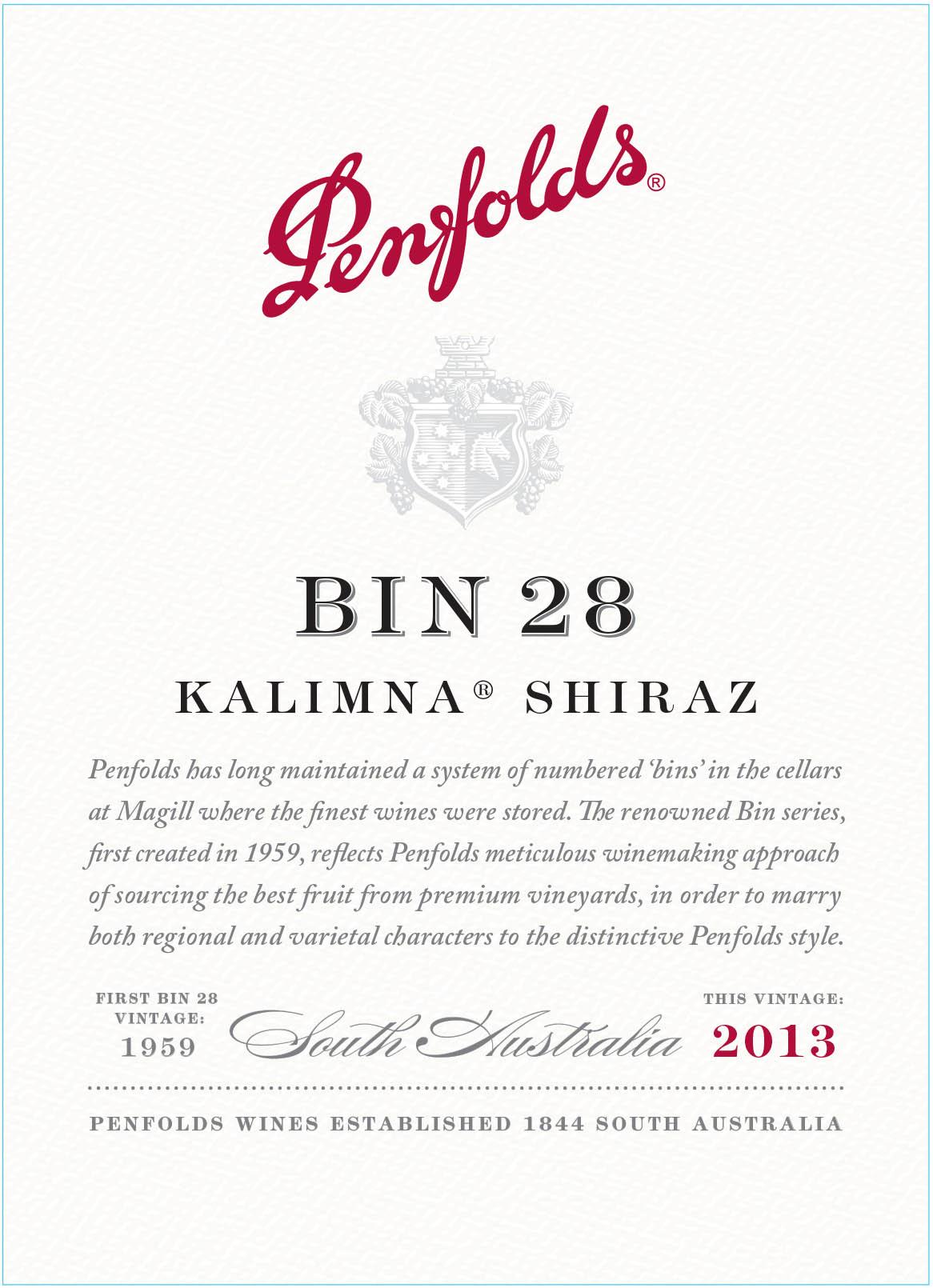 Bin 28 Kalimna