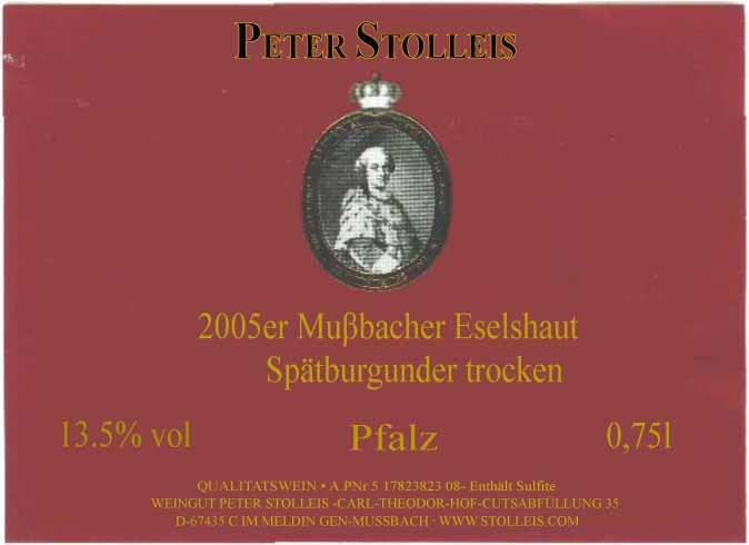 Mußbacher Eselshaut Spätburgunder Trocken