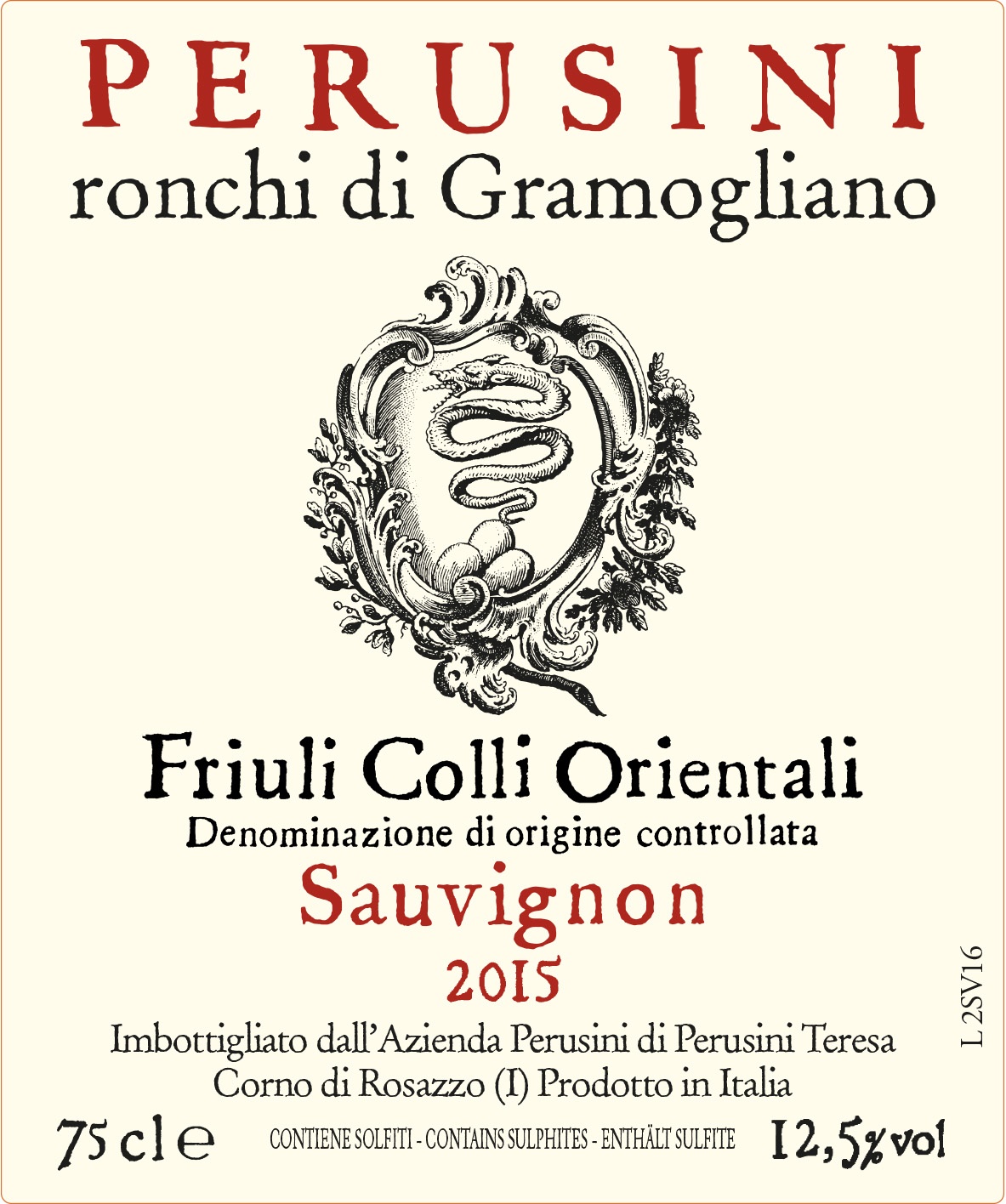 Colli Orientali Del Friuli Denominazione Di Origine Controllata Sauvignon