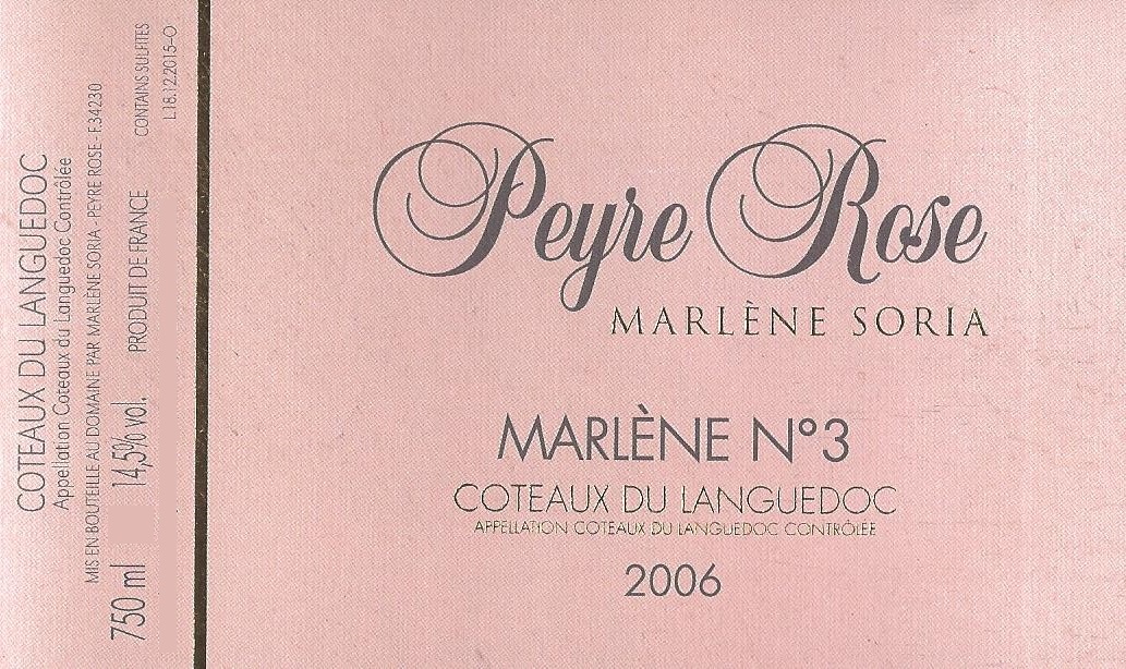 Peyre Rose N ° 3