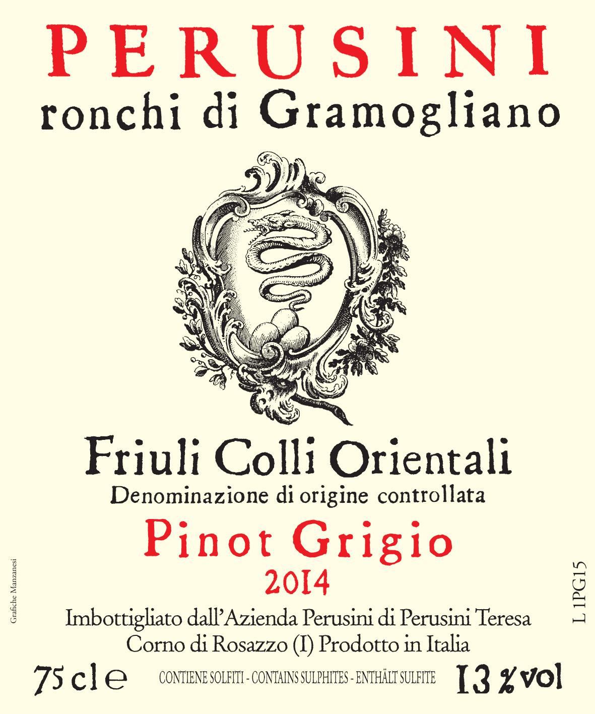 Friuli Colli Orientali Pinot Grigio