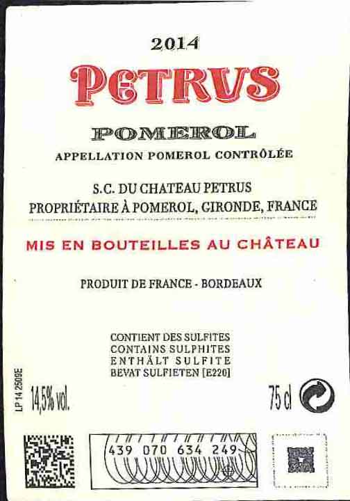 Petrus Pomerol