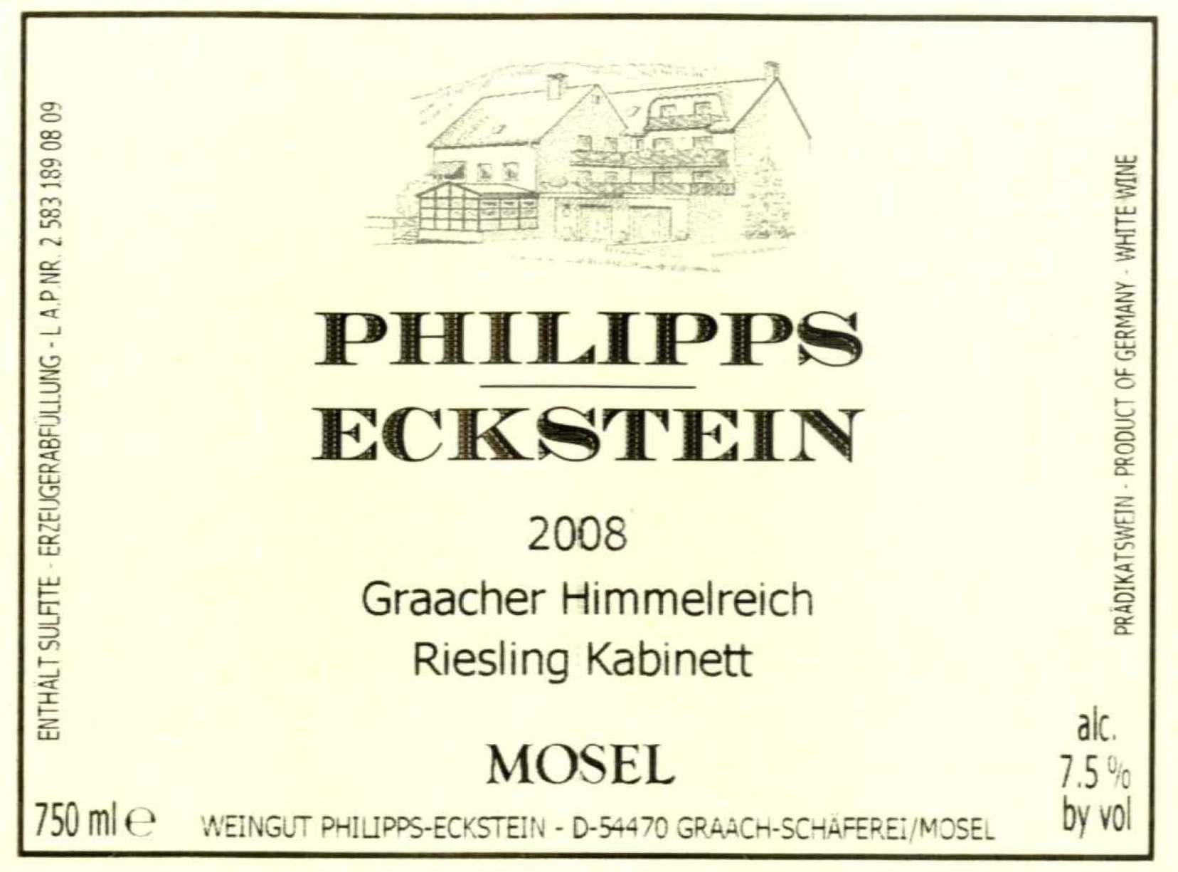 Graacher Himmelreich Riesling Kabinett