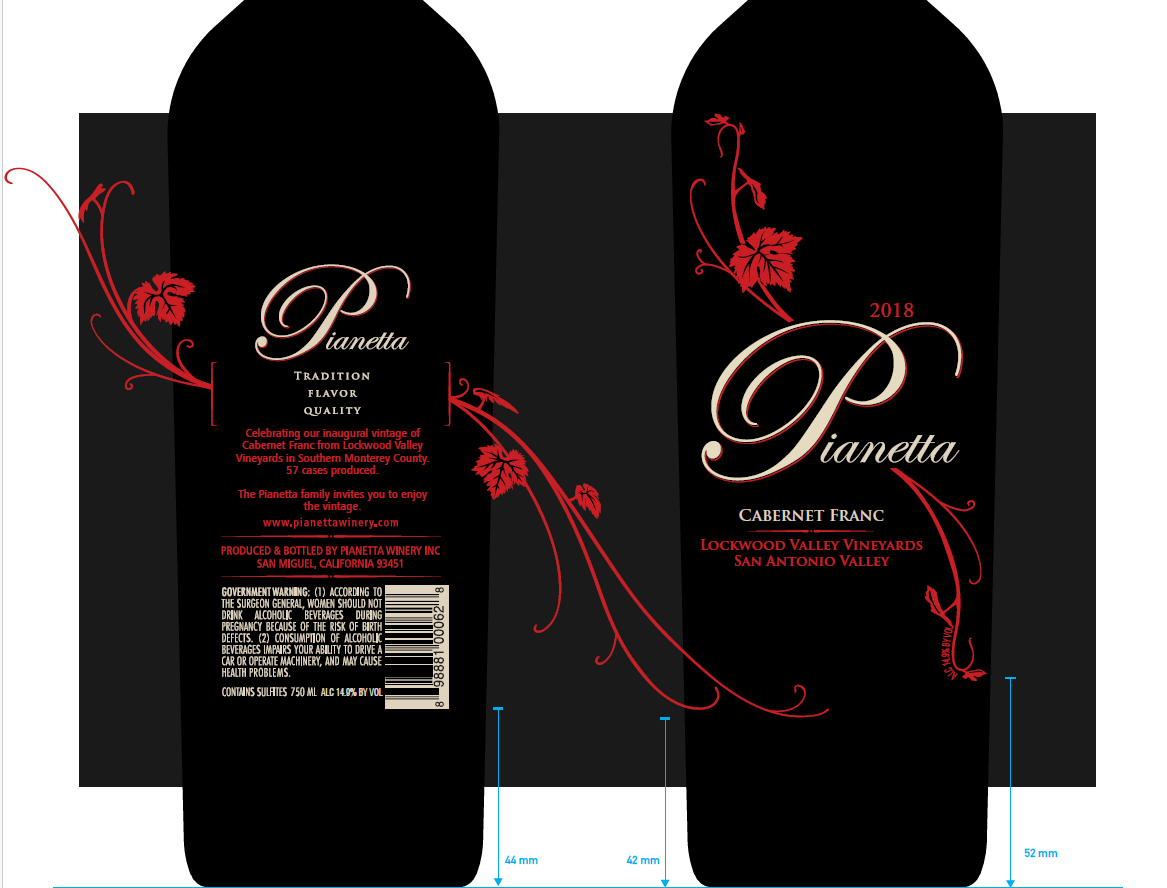 Cabernet Franc Valley Vineyards