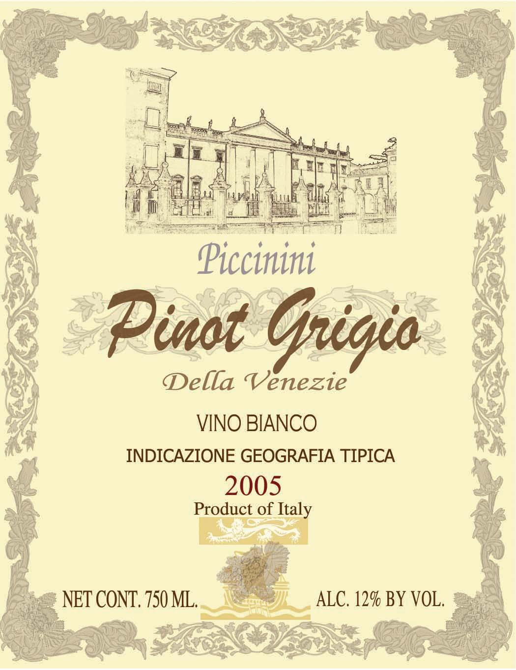 Piccinini Pinot Grigio Della Venezie