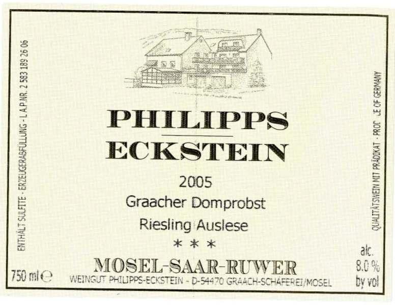 Graacher Domprobst Riesling Auslese