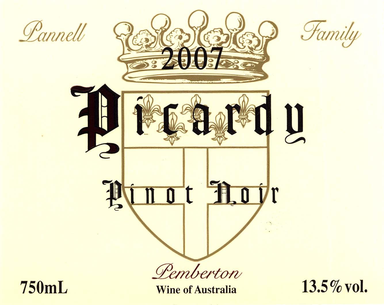 D Cardy Pinot Noir