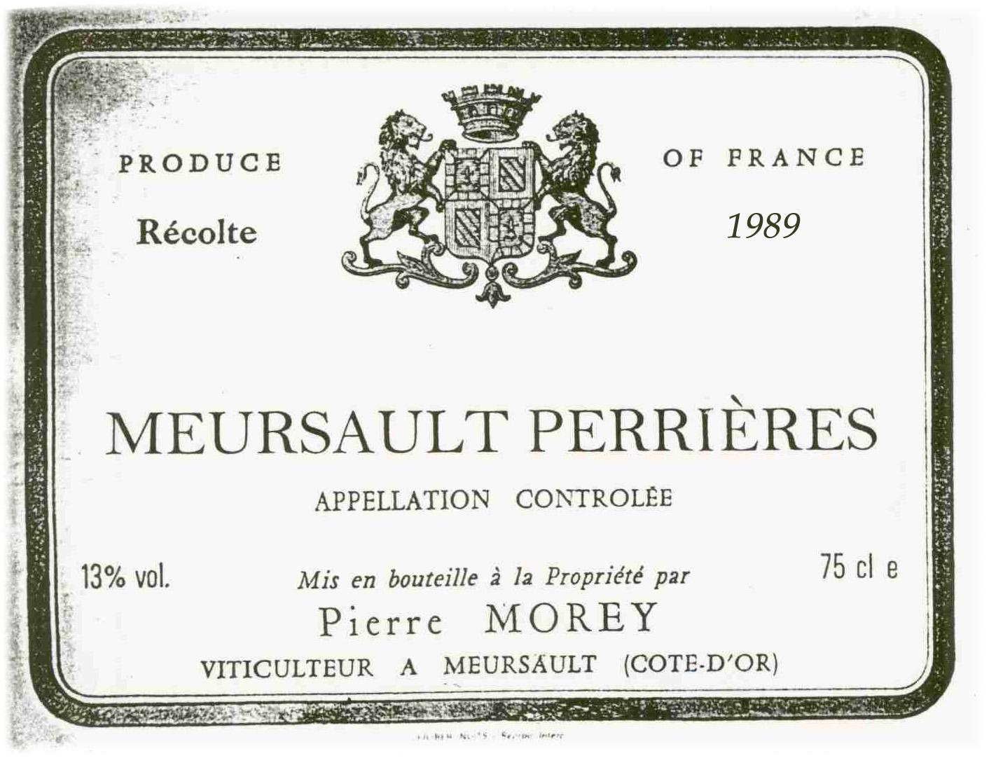 Meursault Perrières