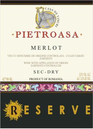 Zarnesti Merlot Reserve