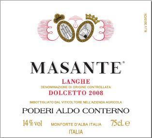 Masanteⓡ Langhe Dolcetto