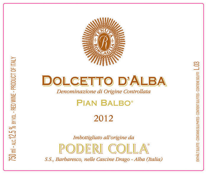 Dolcetto D'alba Pian Balbo