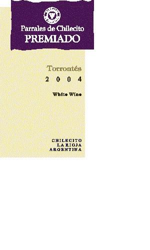 Parrales De Chilecito Premiado Torrontés