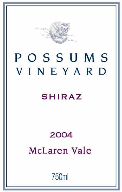 Shiraz Two Possums Vineyard