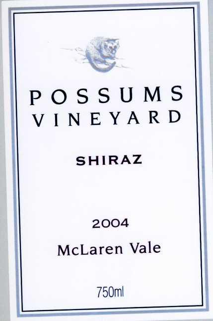 Possums Vineyard Shiraz