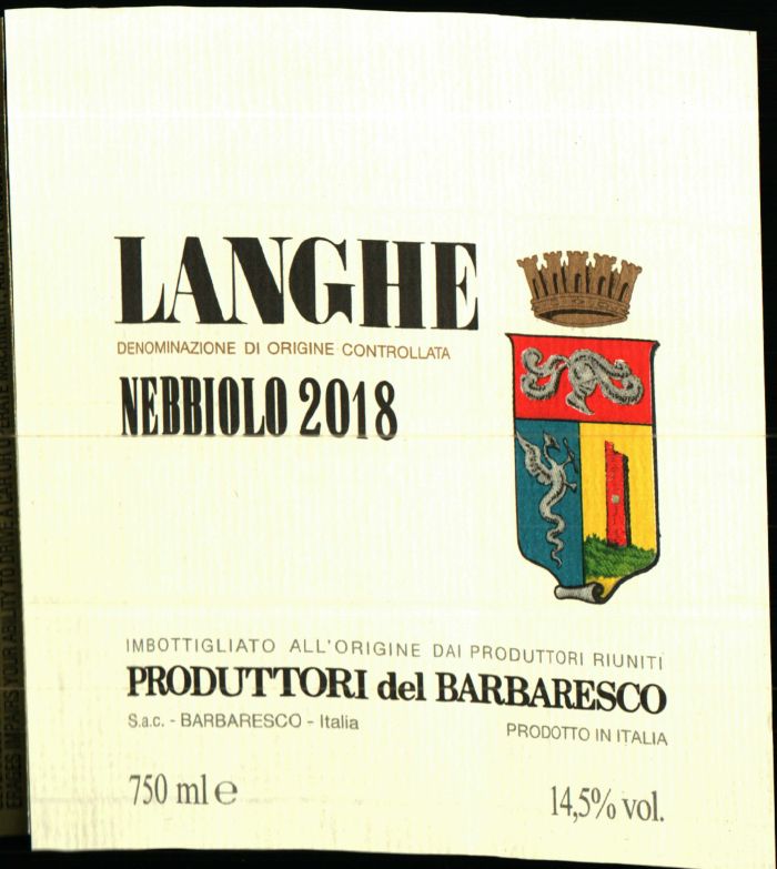 Langhe Denominazione Di Origine Controllata Nebbiolo