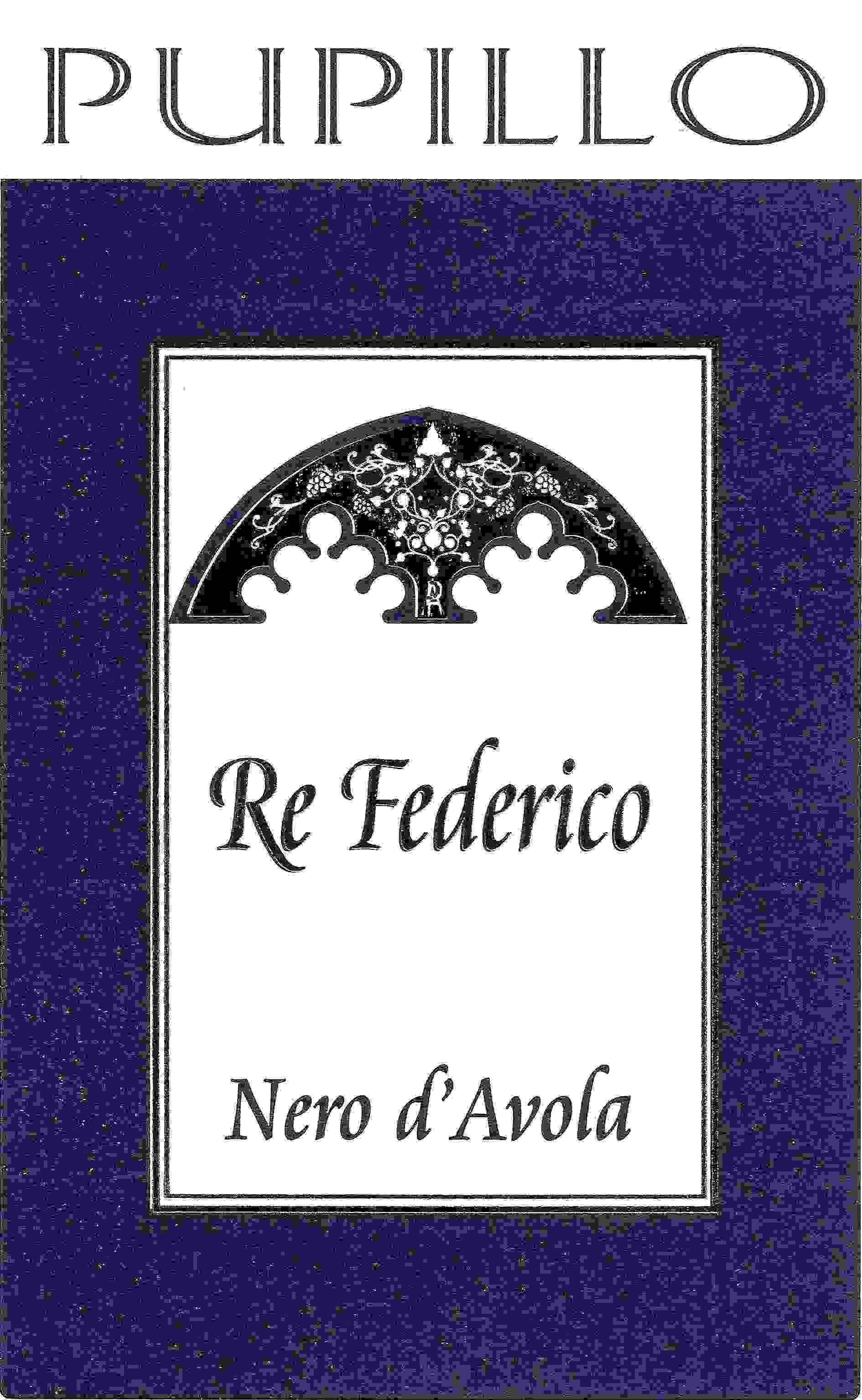 Re Federico Sicilia Rosso