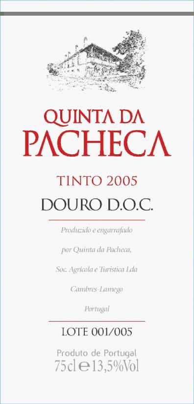 Douro D.O.C. Lote 001/005