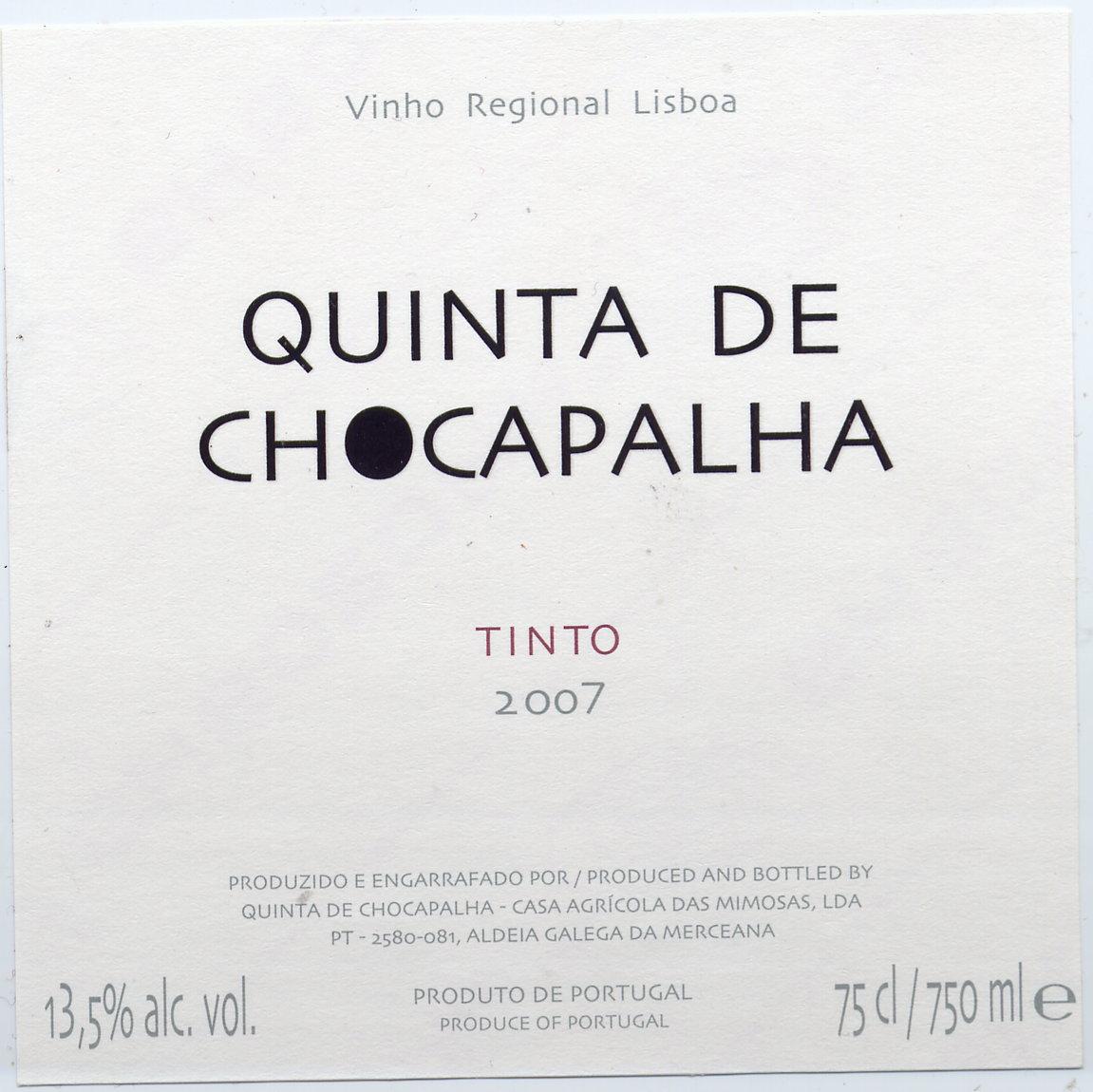 Chocapalha Tinto