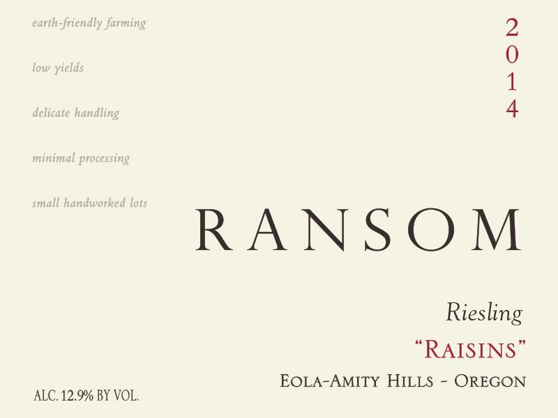 Brooks Vineyard - Raisins