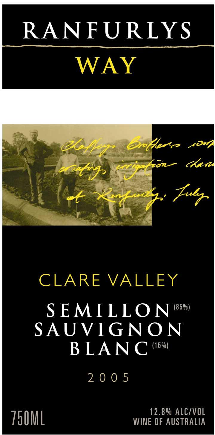 Ranfurly's P Clare Valley Sauvignon
