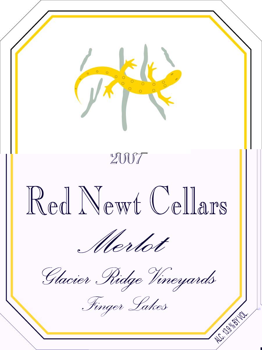 Merlot Glacier Ridge Vineyards