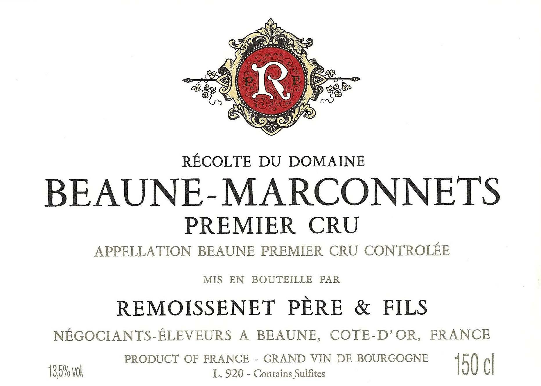 Remoissenet Père & Fils Beaune Premier Cru