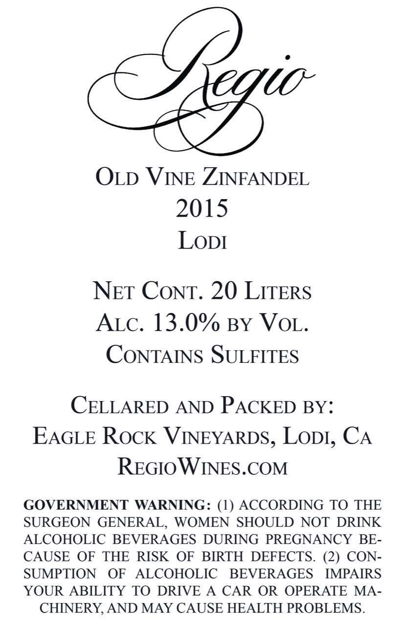 Old Vine Zinfandel
