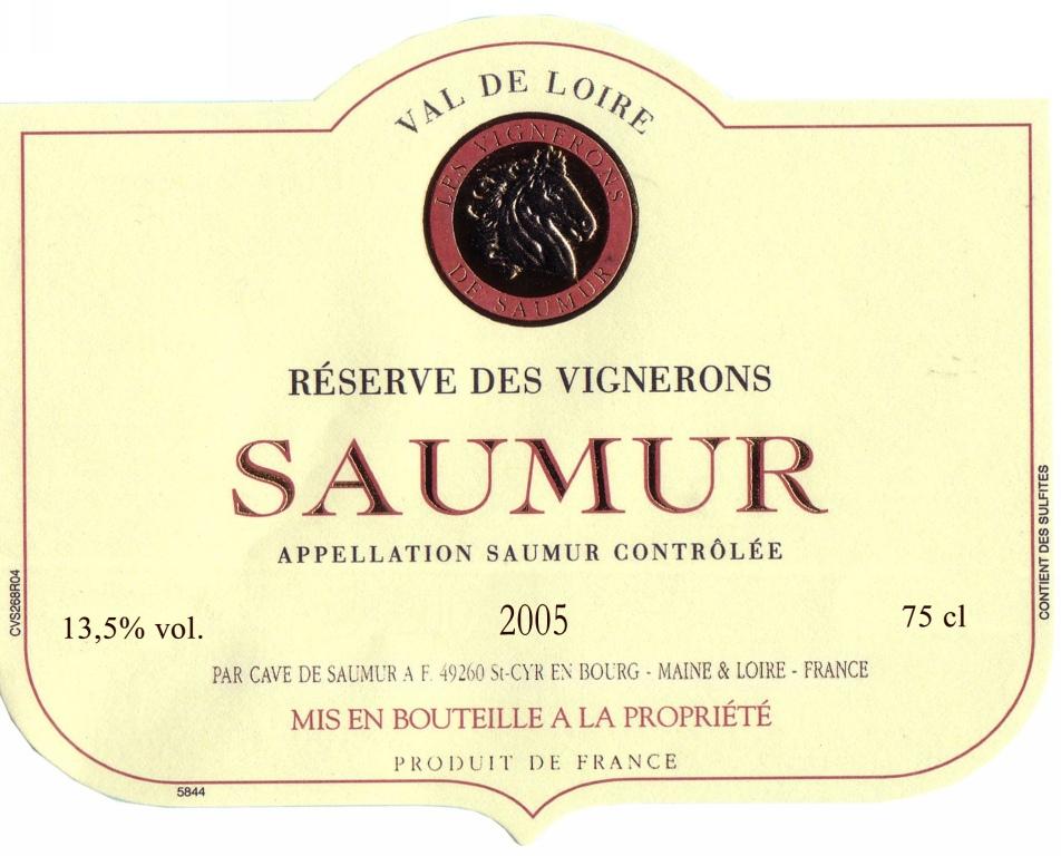 Reserve Des Vignerons Saumur