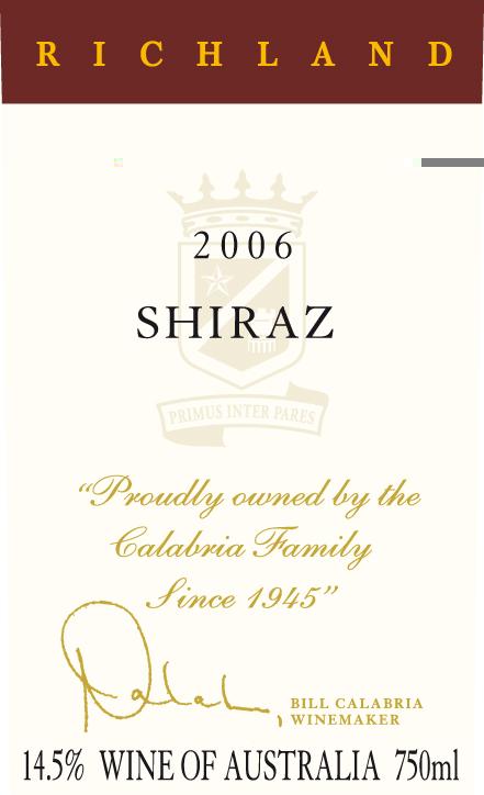 Richland Shiraz