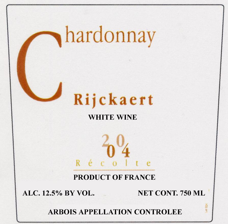 Rijckaert Hardonnay