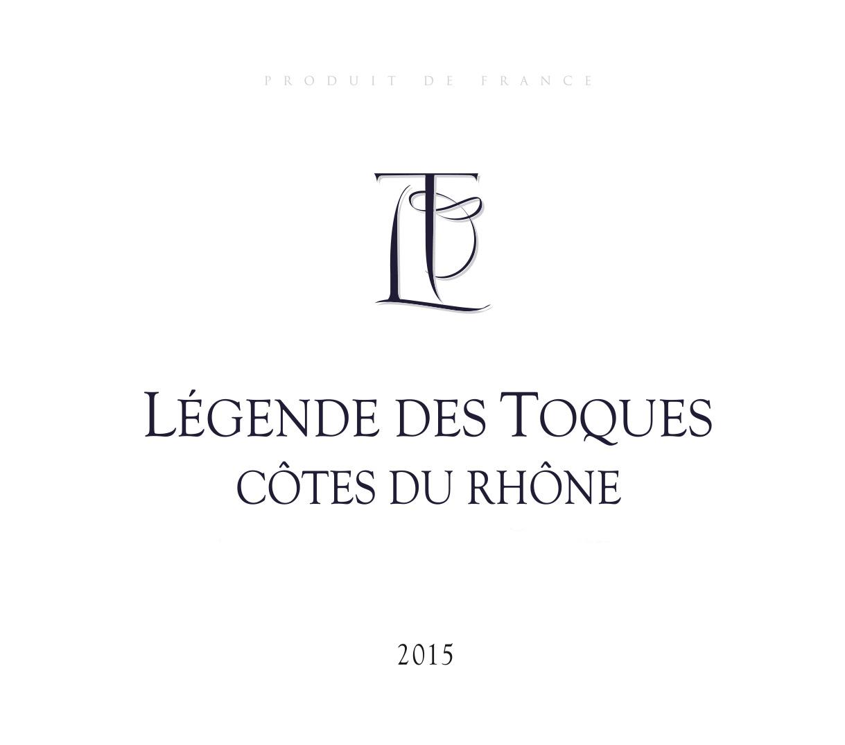 Legende Des Toques Cotes Du Rhone Blanc