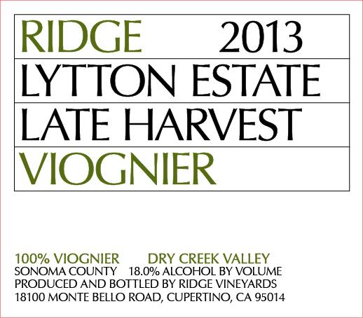 Lytton Estate - Late Harvest