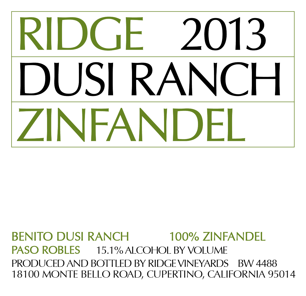 Dusi Ranch