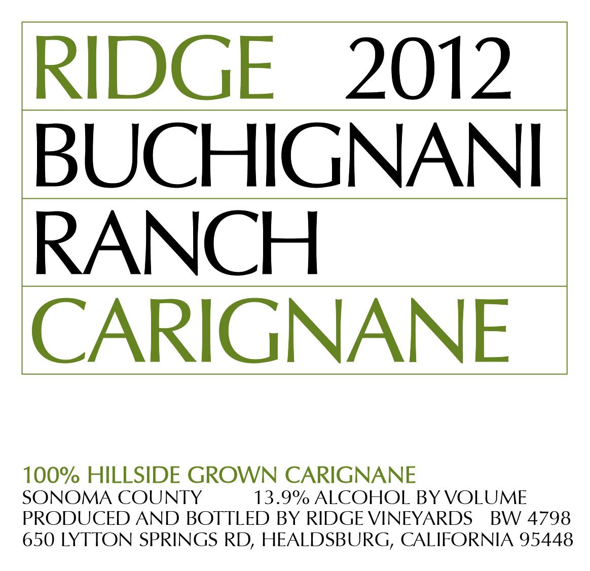 Buchignani Ranch - Hillside Grown